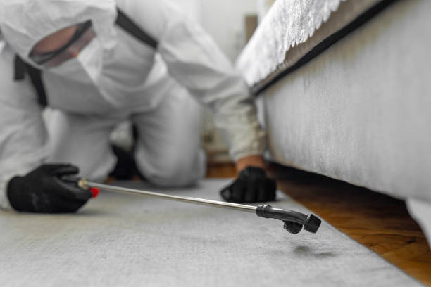 Professional Pest Control technician working in Colonial Pine Hills, SD